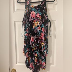 Torrid super soft floral romper